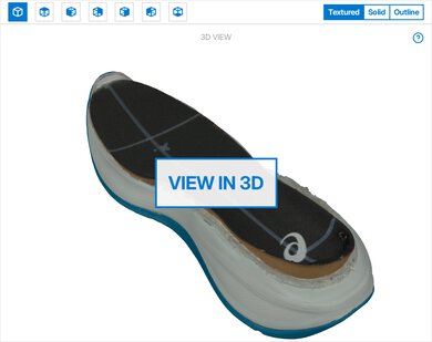 ASICS GEL-CUMULUS 28 3D Model Internal