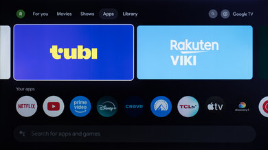 TCL S350G Apps Picture