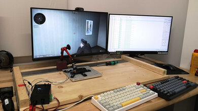 Logitech Pebble Mouse 2 M350s In-Test Picture