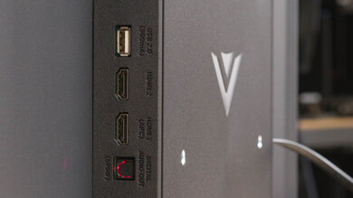 Vizio D3 Series 2021 Side Inputs Picture