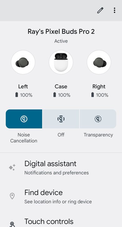 Google Pixel Buds Pro 2 App Picture