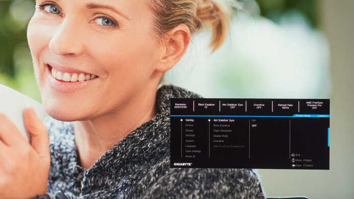 Gigabyte M32UC OSD Picture