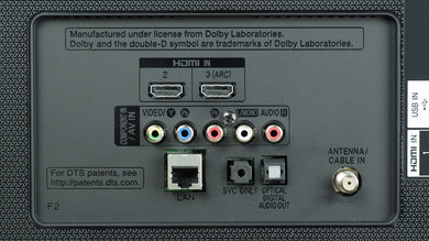 LG UH6150 Rear Inputs Picture