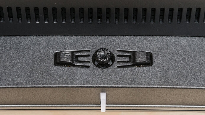 MSI MPG 341CQPX QD-OLED Controls Picture