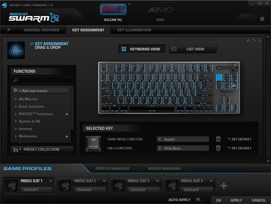 ROCCAT Vulcan TKL Software Picture