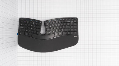 Microsoft Sculpt Ergonomic Keyboard Top Picture