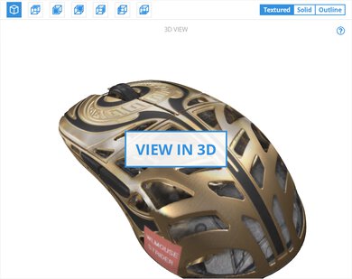 WLmouse Strider 3D Model