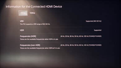 Sony BRAVIA 5 PS5 Screenshot