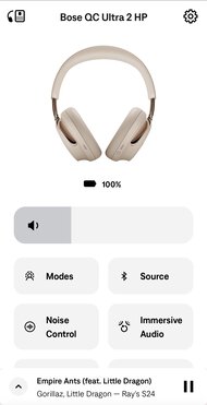 Bose QuietComfort Ultra Headphones (2nd Gen) App Picture