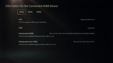 Hisense QD6QF PS5 Screenshot