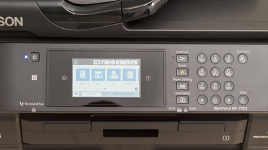 Epson WorkForce WF-7720 Display Screen Picture
