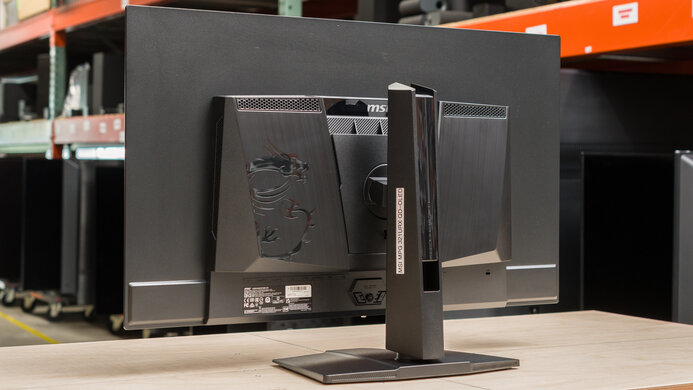 MSI MPG 321URX QD-OLED Back Picture