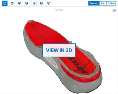 Nike Structure 26 3D Model Internal