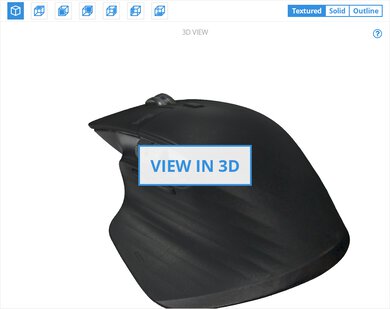 Logitech MX Master 3 3D Model