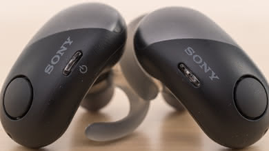 Sony WF-SP700N Truly Wireless Controls Picture