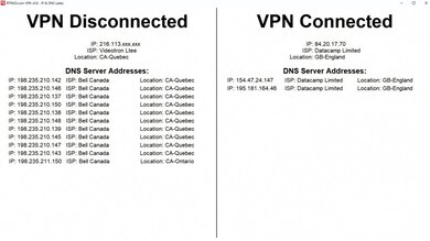 AdGuard VPN IPLEAK.net Screenshot