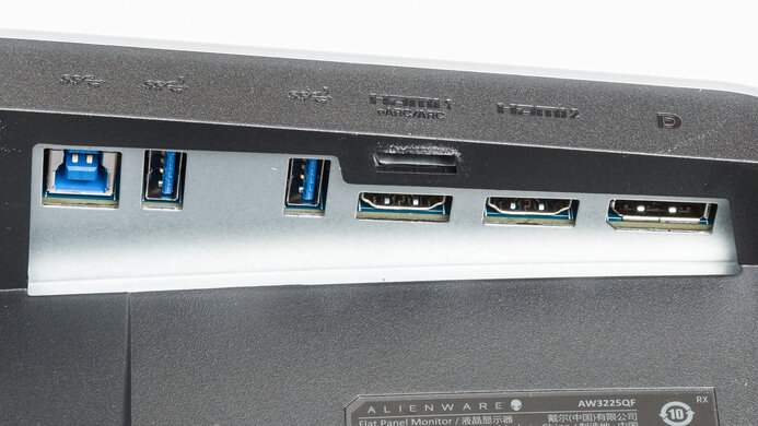 Dell Alienware AW3225QF Inputs 1