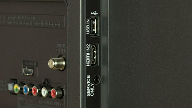 LG LF5500 Side Inputs Picture