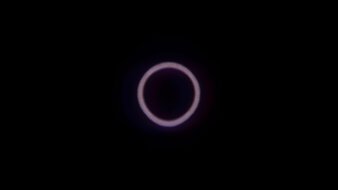 LG C5 42 OLED Ring Light Picture