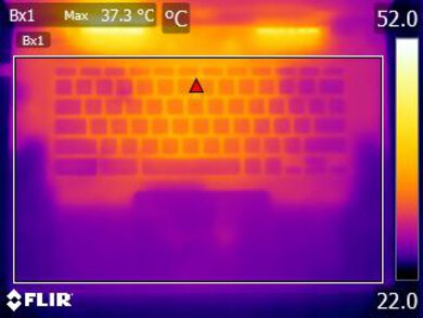 Acer Chromebook Plus 516 GE (2024) Keyboard Temps Picture