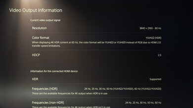 Vizio M7 Series Quantum 2020 PS5 Screenshot