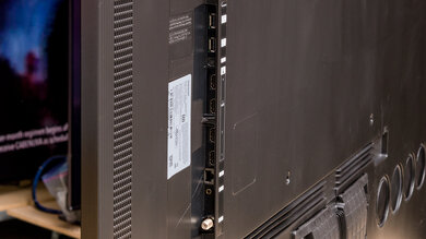 Samsung QN95D Side Inputs Picture