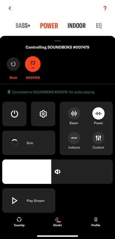 SOUNDBOKS Go App Picture