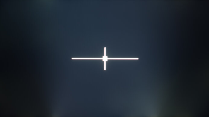 Dell Alienware AW2721D Black Uniformity Picture With Local Dimming