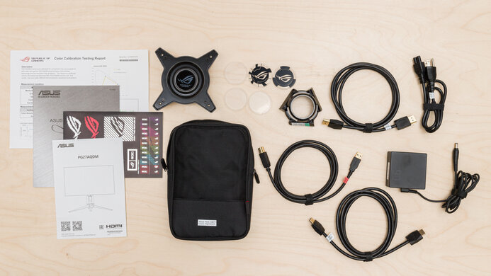 ASUS ROG Swift OLED PG27AQDM In The Box Picture