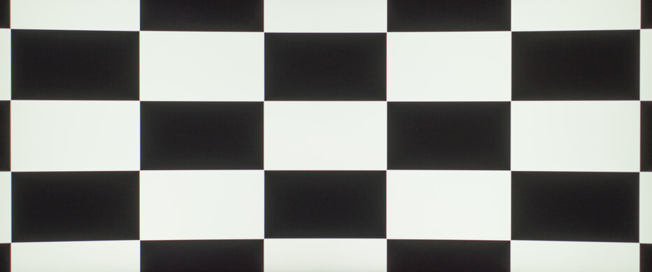 Gigabyte G34WQC Checkerboard Picture