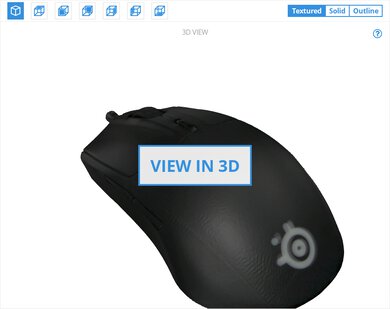 SteelSeries Rival 3 3D Model