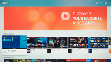 Samsung MU6100 Apps Picture