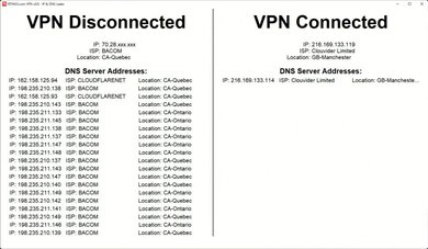 Bitdefender VPN IPLEAK.net Screenshot