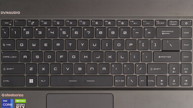 MSI Raider GE67 HX (2022) Keyboard Photo