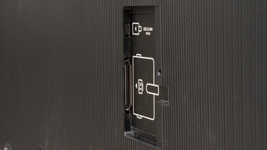 Samsung S95C OLED Rear Inputs Picture
