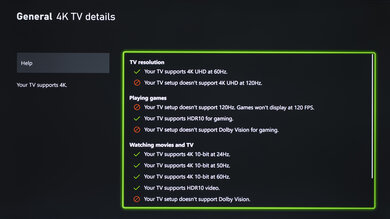 Samsung U8000F Xbox Series X Screenshot