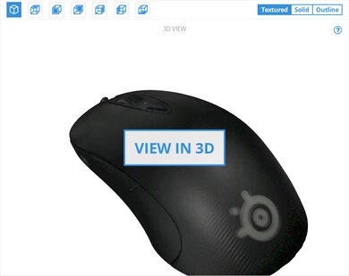 SteelSeries Sensei Ten 3D Model