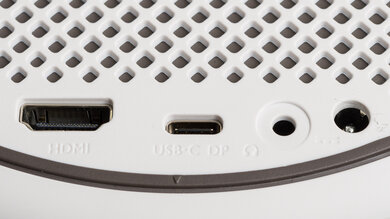 BenQ GV30 Inputs Picture