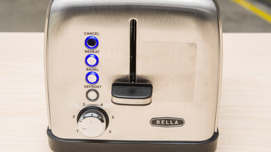 BELLA Classics 2 Slice Toaster Control Photo