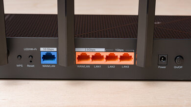 TP-Link Archer BE9500 Ports Photo