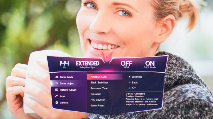 LG 27GR83Q-B OSD Picture