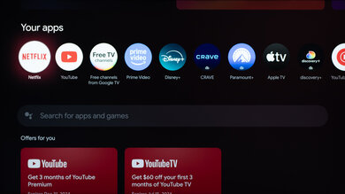 Hisense CanvasTV QLED 2024 Apps Picture