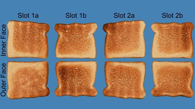Smeg 4-Slice Toaster Toasting Evenness Photo