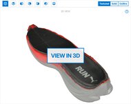 PUMA Velocity NITRO 3 3D Model Internal