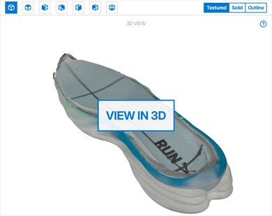 PUMA Velocity NITRO 4 3D Model Internal