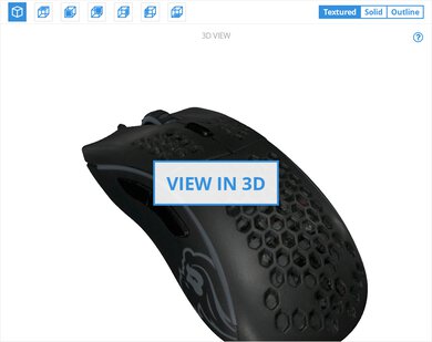 GLORIOUS Model D 3D Model