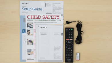 Sony X800D In The Box Picture
