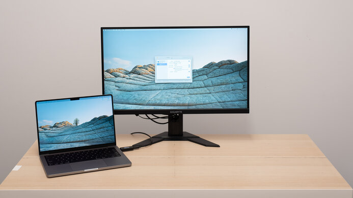 Gigabyte M27Q X Display Picture