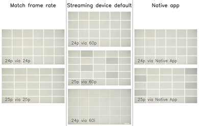 Sony BRAVIA 7 Judder Video Picture