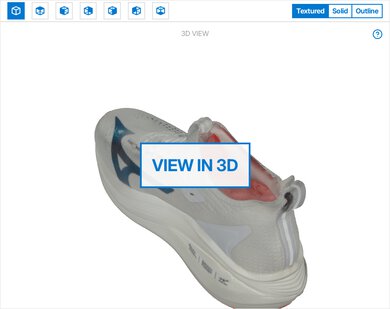 Mizuno Neo Vista 2 3D Model Full Shoe